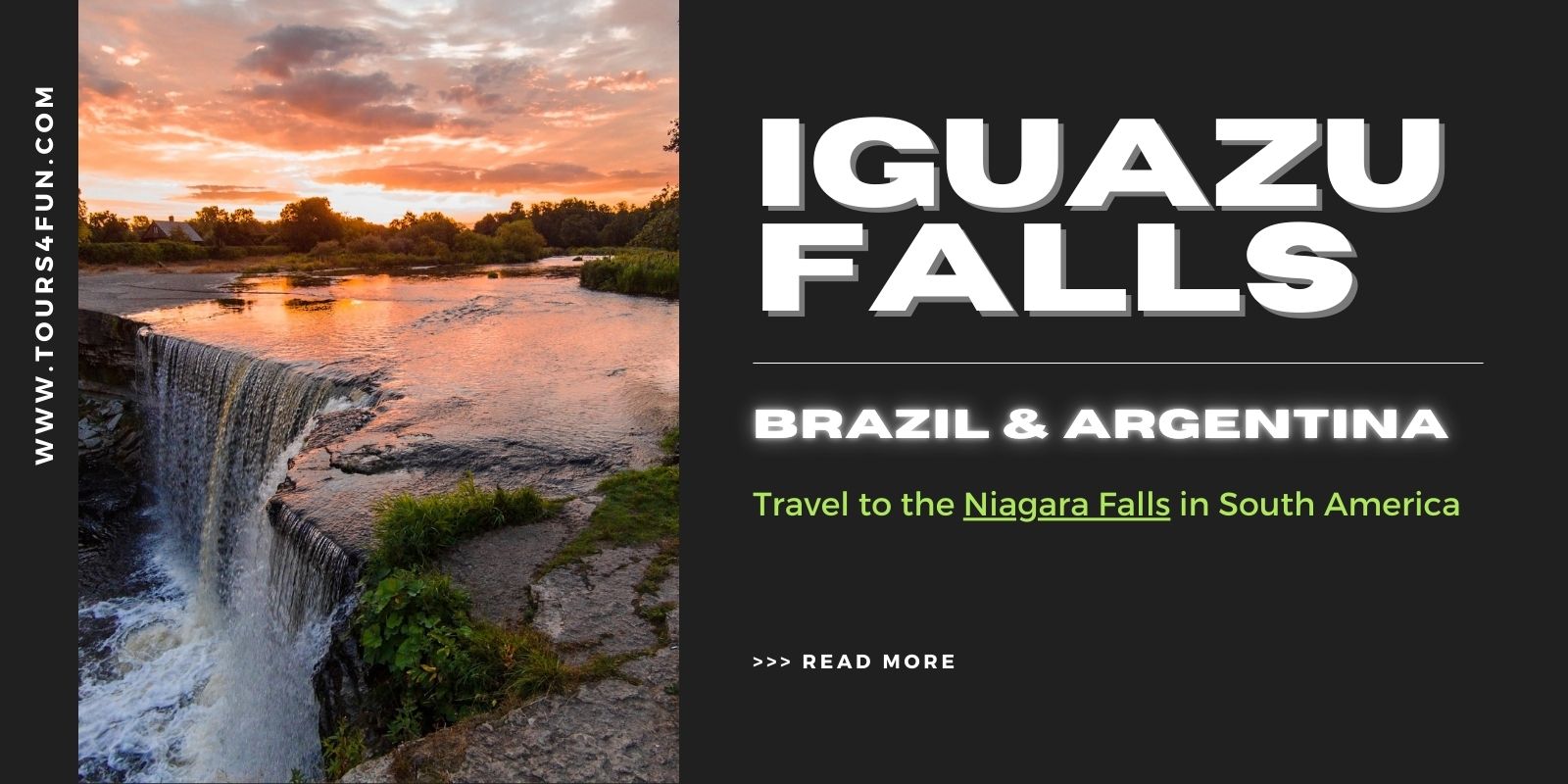 South America’s Niagara - Iguazu Falls in Brazil & Argentina